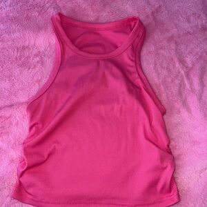 Pink Sleeveless Tank Top